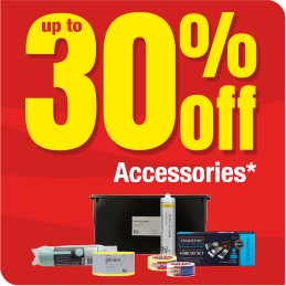Up to 30% off Accessories*