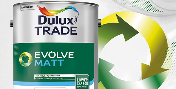 Dulux Trade Evolve Matt can