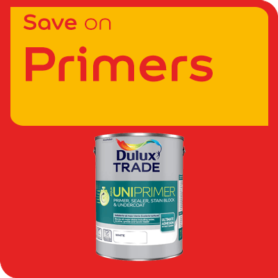 Save on Dulux Trade primers