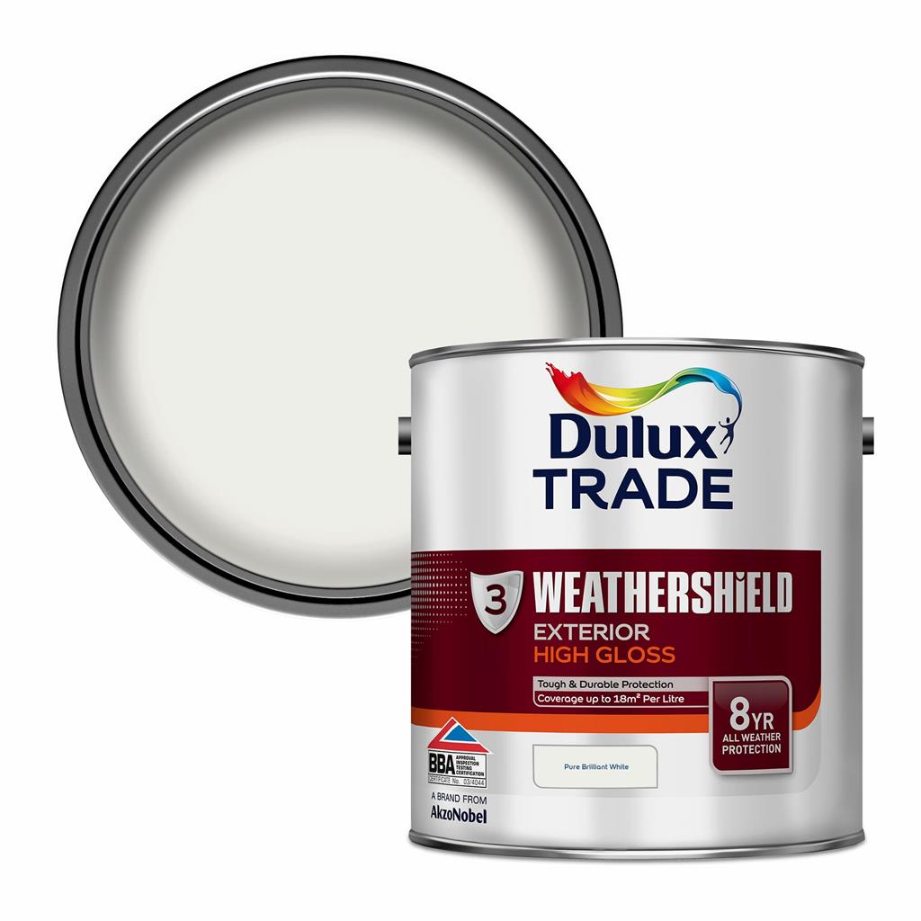 Dulux Trade Weathershield Exterior High Gloss