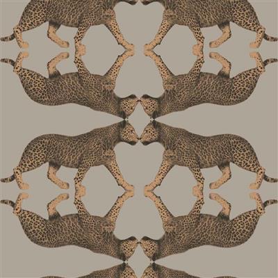 Galerie Natural FX 2 Marching Leopards  Wallpaper
